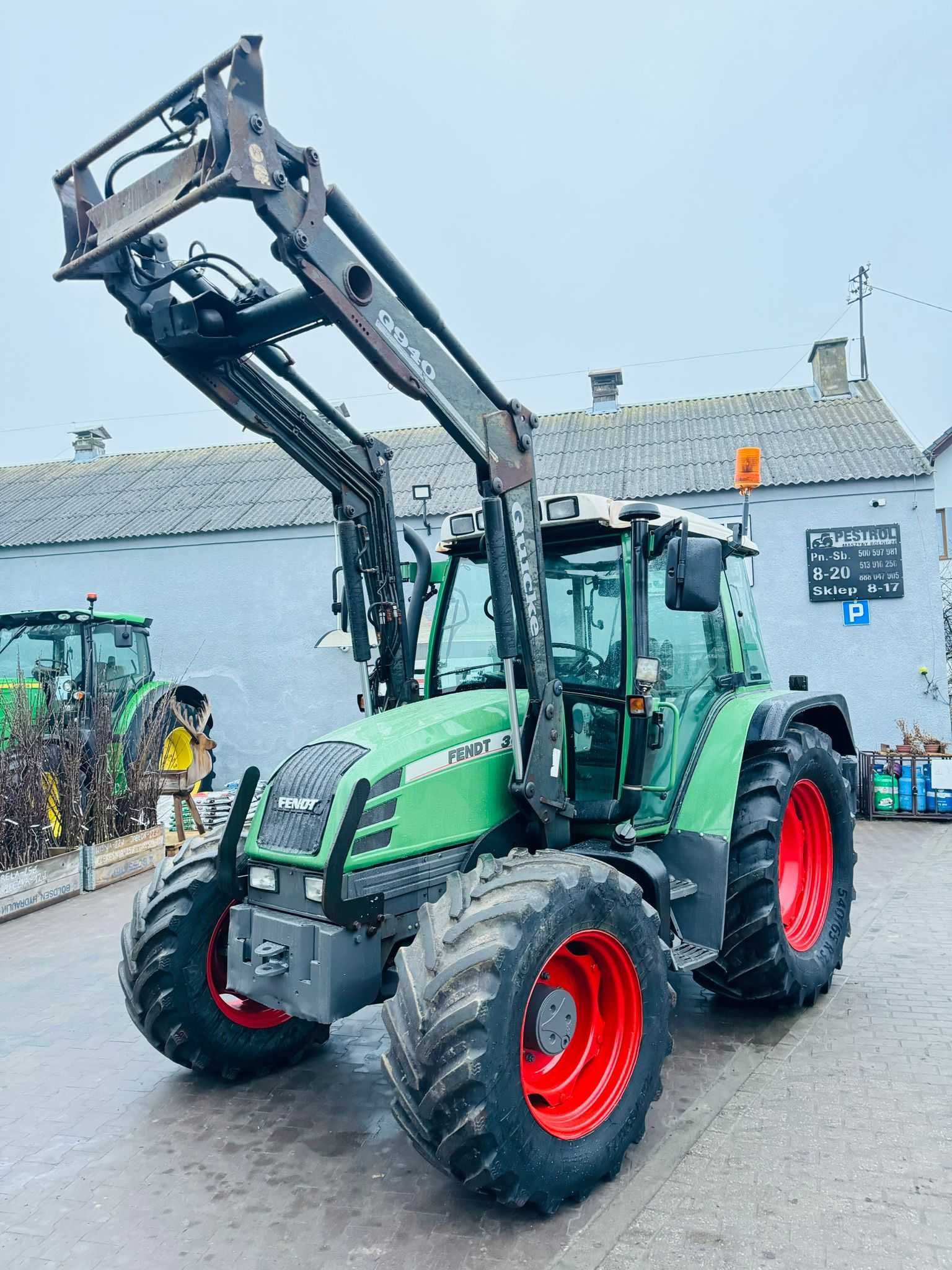 Fendt 309 C, 2002r, 100 KM, ładowacz czołowy Quicke Q940 ZWINNY!