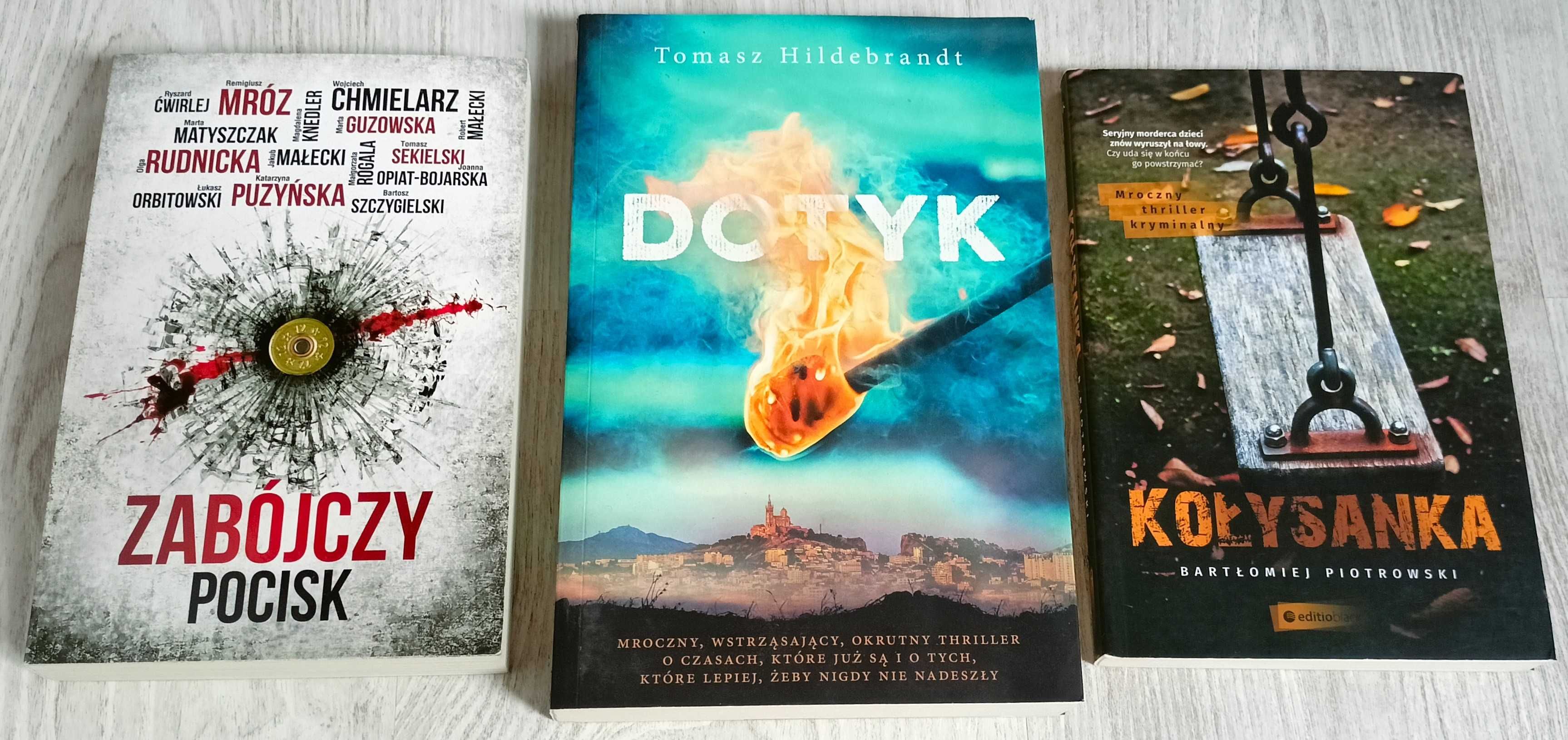 Bartłomiej Piotrowski Kołysanka + Hildebrandt Dotyk + Zabójczy pocisk