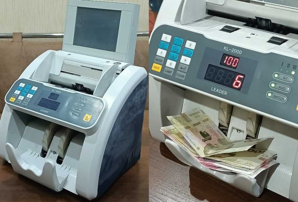 Счётная машинка для денег с цветным экраном