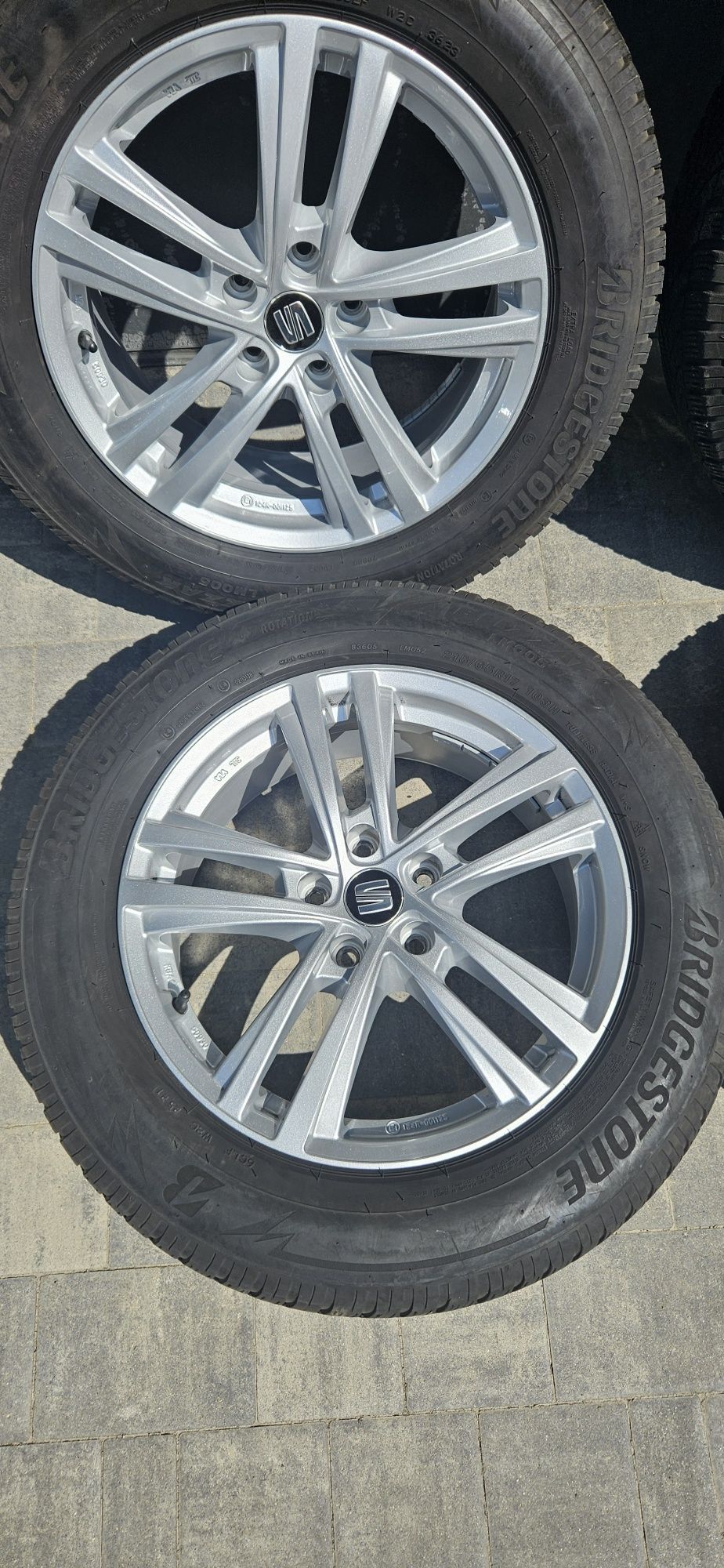 Alufelgi koła felgi seat ateca tarraco 7x17 5x112  215/65r17 leon