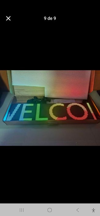 Placa de mensagens de rolagem automática do sinal do diodo emissor de