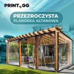 Przezroczyste osłony plandekowe NA WYMIAR | Przedłuż Sezon na Tarasie!