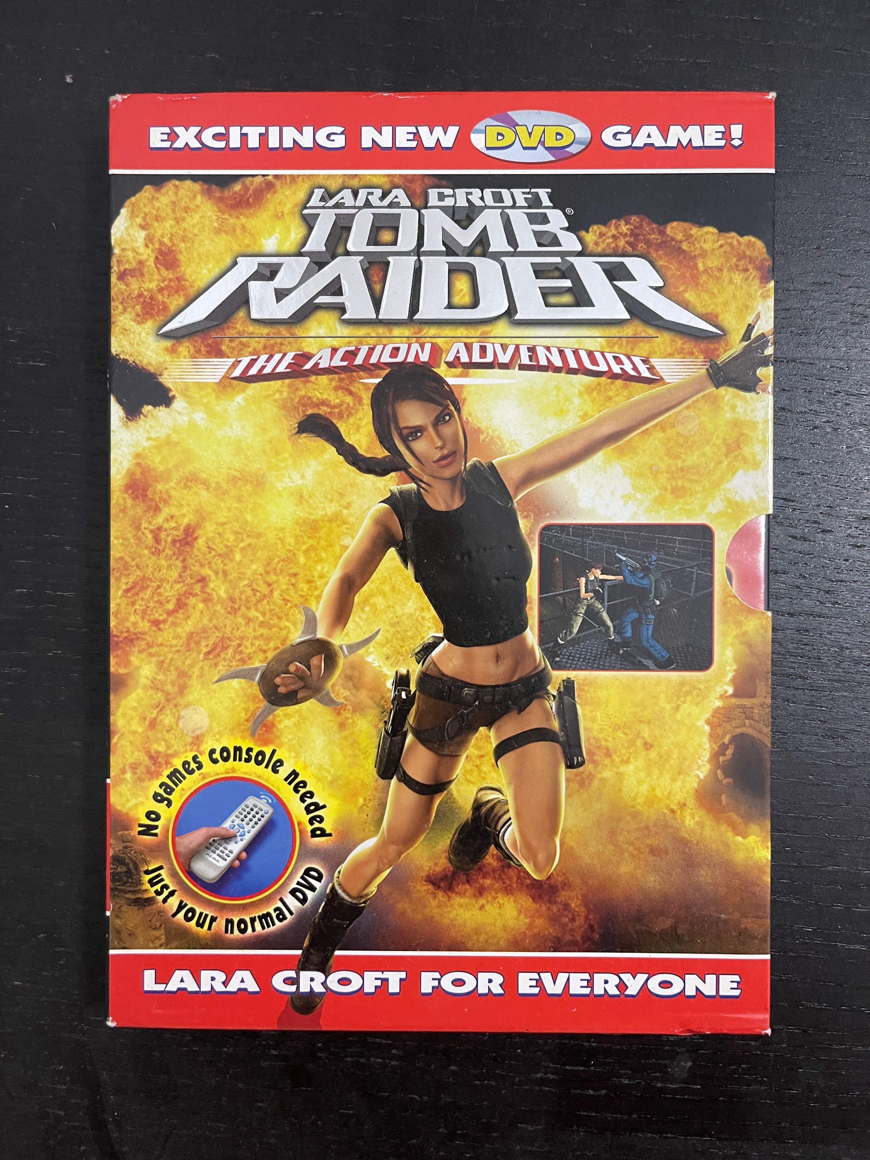 Lara Croft Tomb Raider DVD Game para dvds