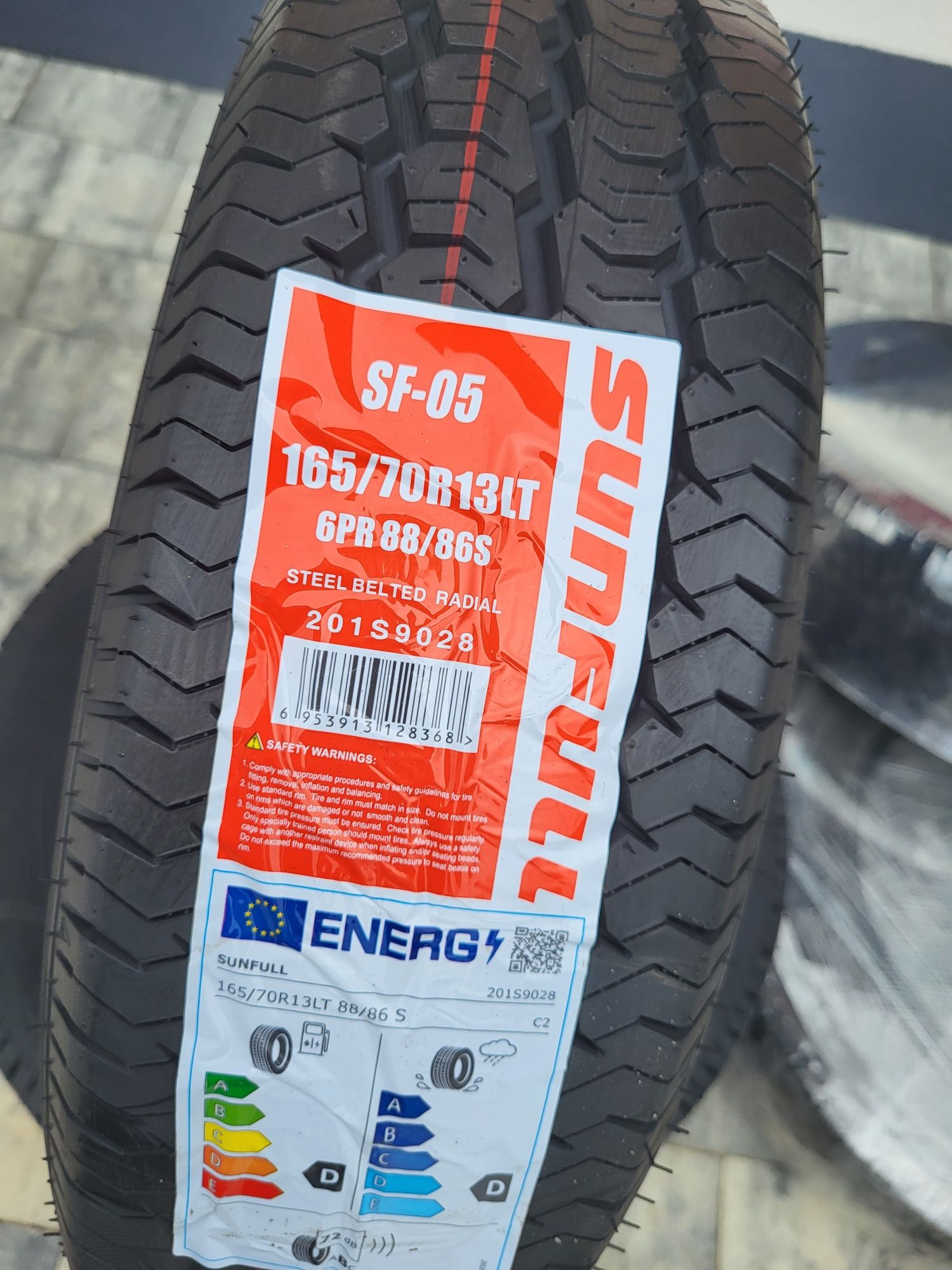 Opony dostawcze 165/70R13C SUNFULL SF-05  Przyczepka Laweta Camper !