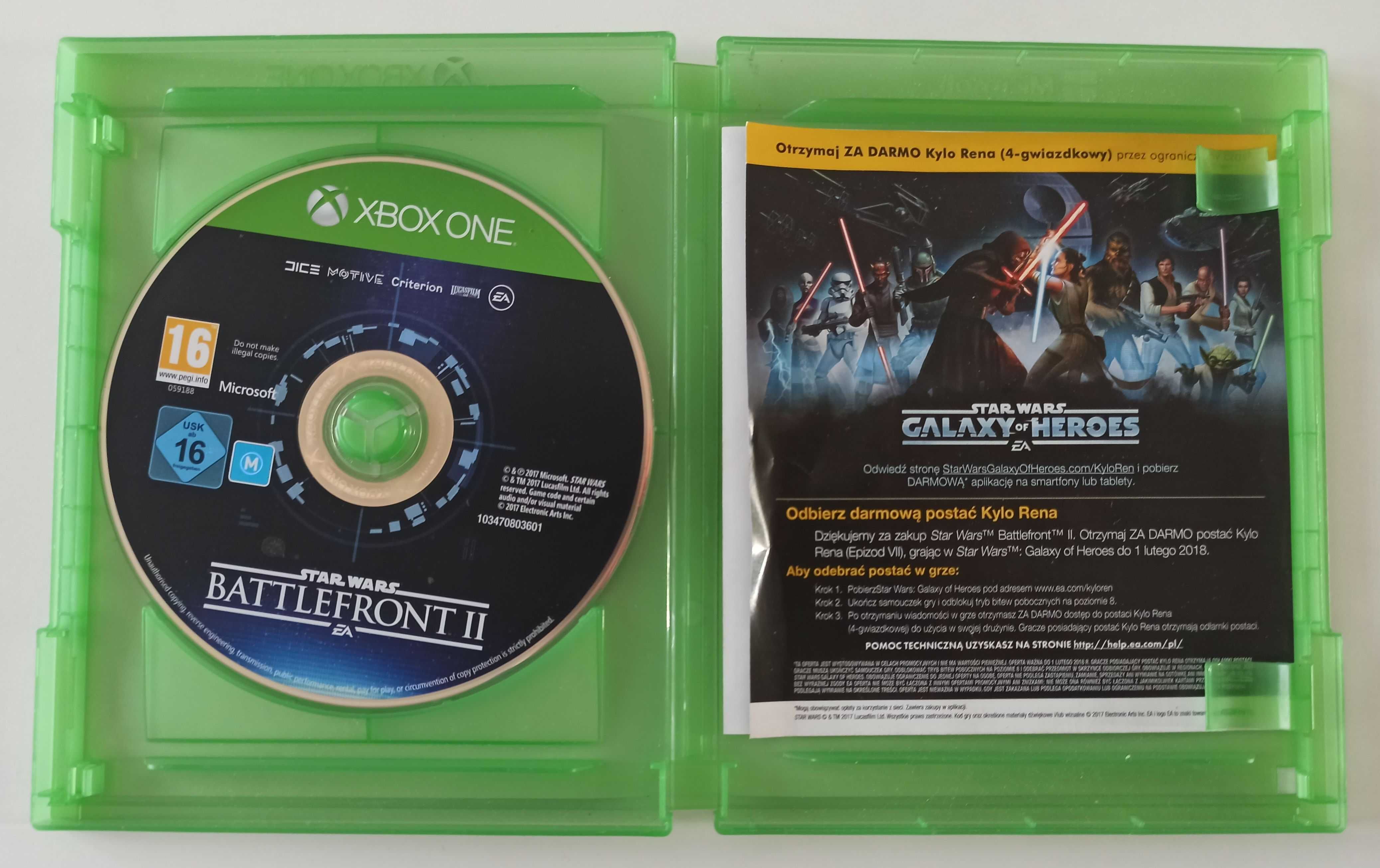 STAR WARS Battlefront II - gra Xbox One stan bdb