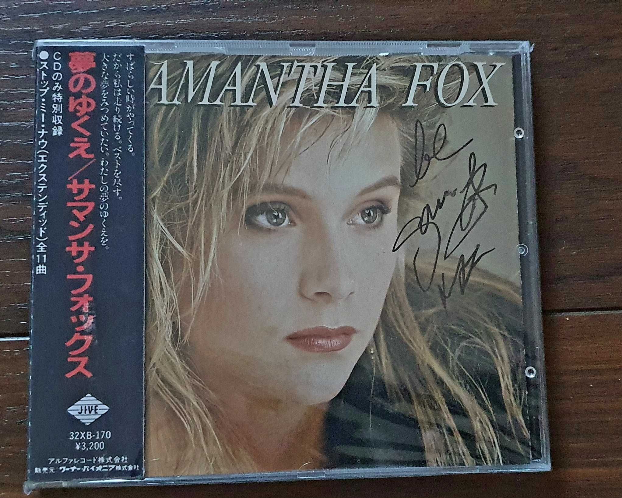 Samantha Fox - CD 1987 Japonia autograf!!!