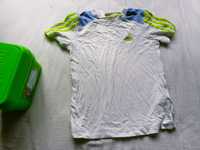 Bawełniana bluzka z krótkim rękawem t-shirt adidas 122