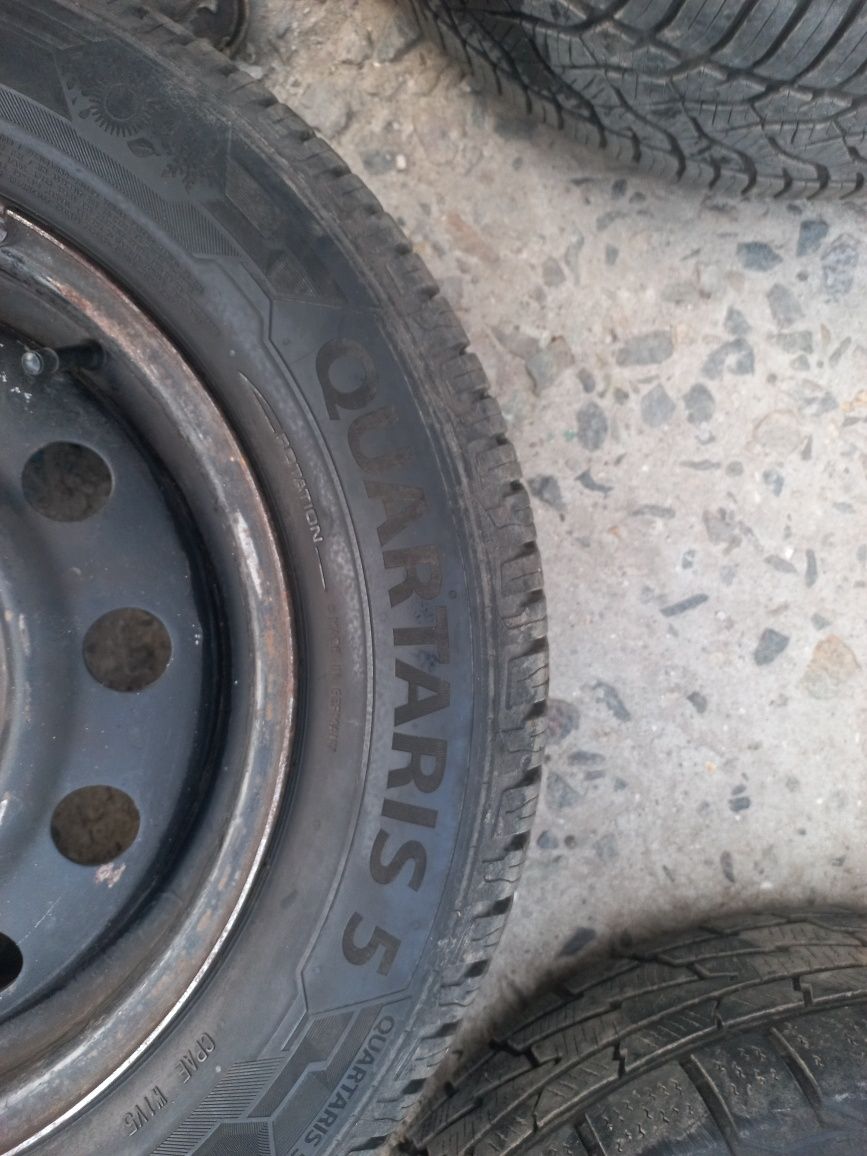 Колеса +ковпаки  KiA, Hyundai 15 дюймів Зима