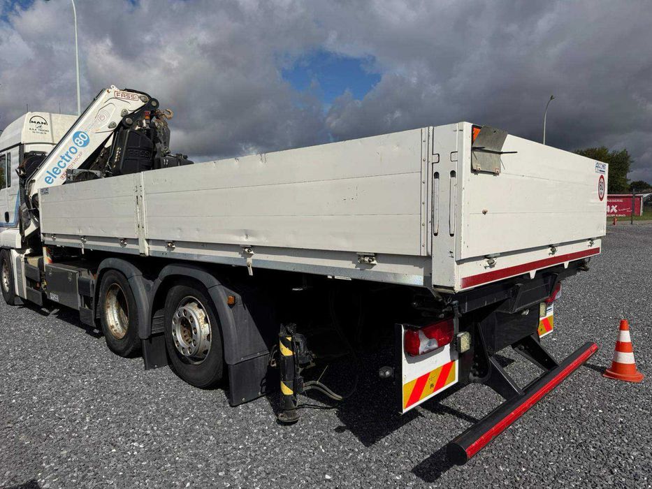 Бортовий MAN TGA 26.440 6x2 кран FASSI 310ACXP.26 Добрий стан!