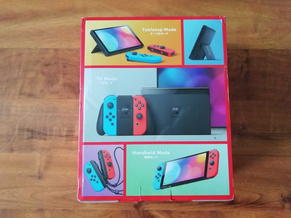 Konsola Nintendo Switch OLED HEG-001 red/blue 64GB