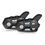 WAYXIN R5 KIT de 2 mini intercomunicadores p/ capacetes motociclistas
