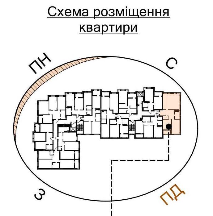 Продаж 2-кімнатної квартири, новобудова, ЖК Dynastia BC, Біла Церква