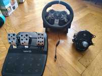 Kierownica i pedały Logitech G920+ SHIFTER B