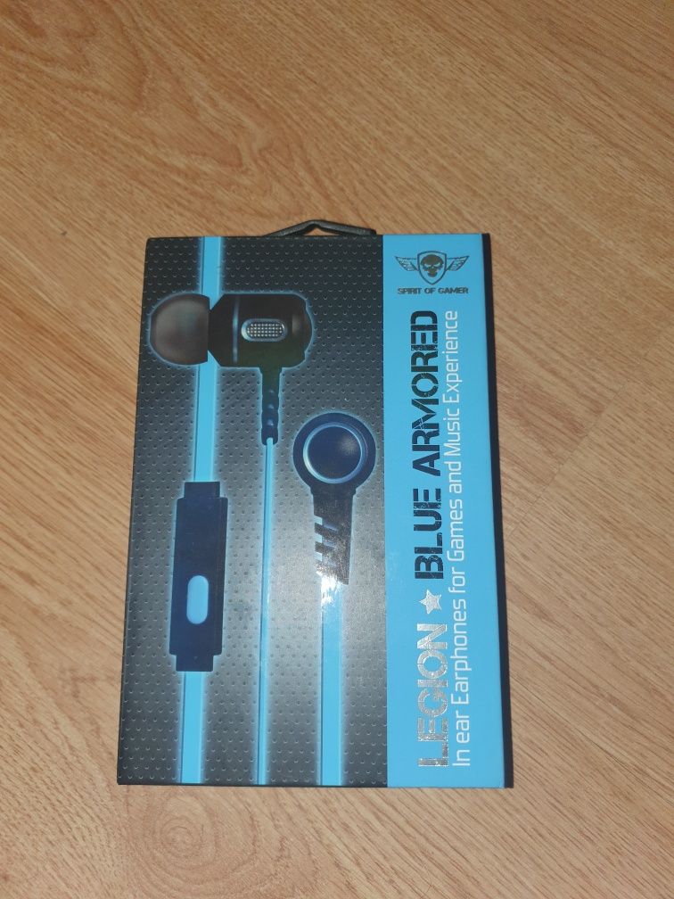 Legion Blue Armored Gaming Earphones