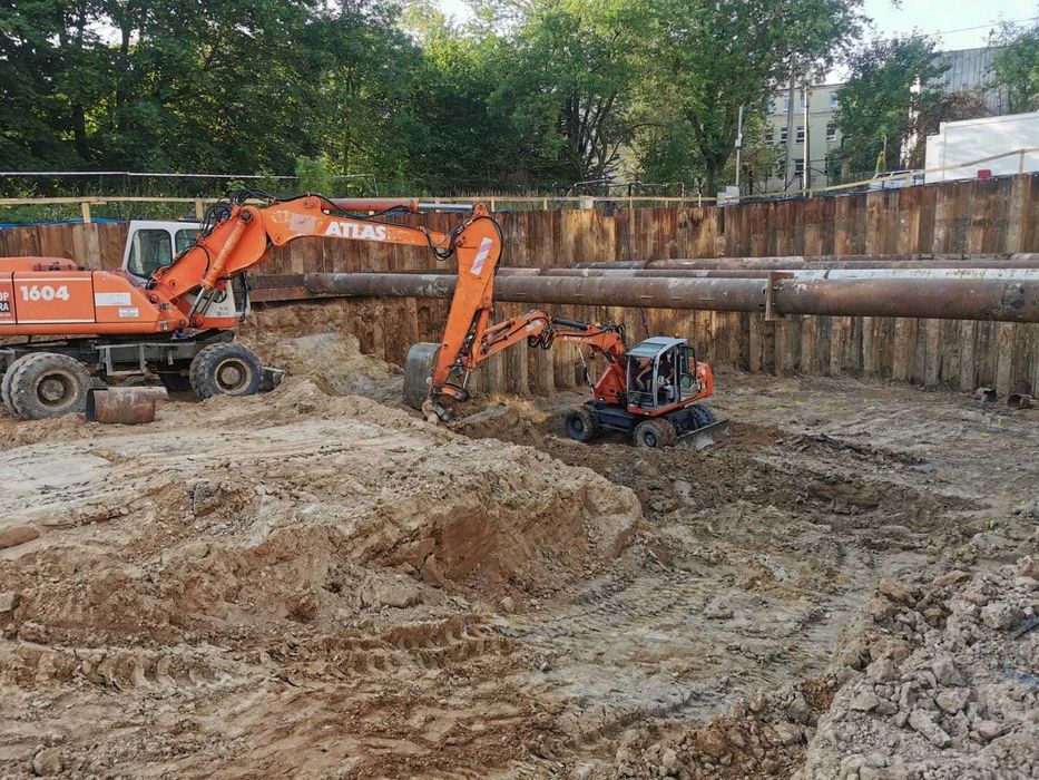 usługi minikoparką prace ziemne czyszczenie terenu ziemia rozbiórki