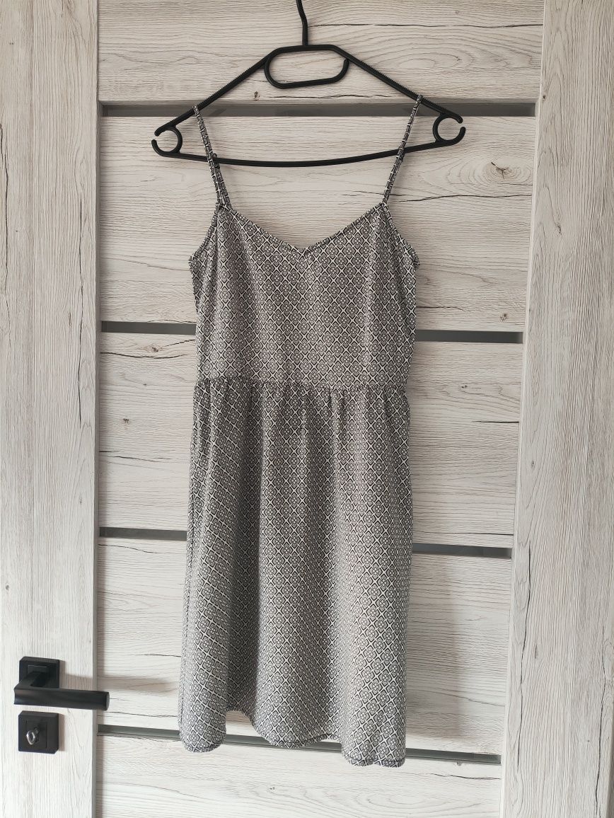 Sukienka H&M 32 XXS letnia sukienka na ramiączkach