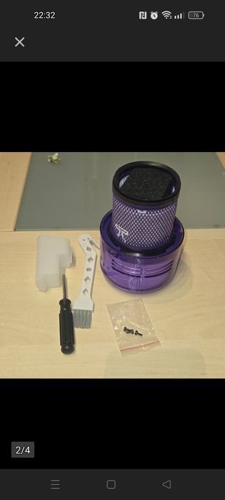 Bateria ASUNCELL 3900 mAh do Dyson V11 SV14 z filtrem i akcesoriami