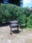 Grill ogrodowy, palenisko