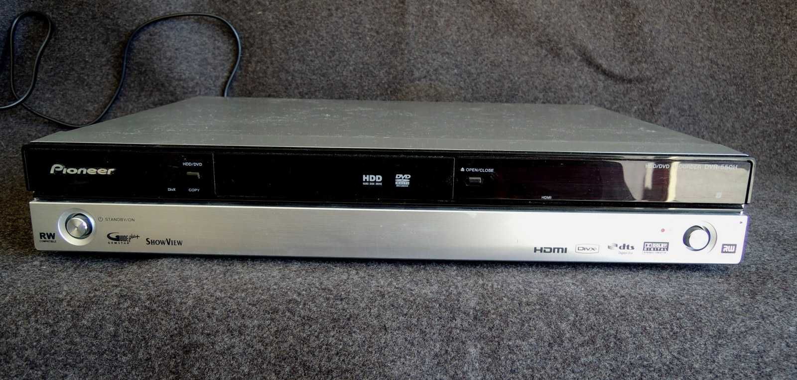 DVD-рекордер HD PIONEER DVR-550H-S