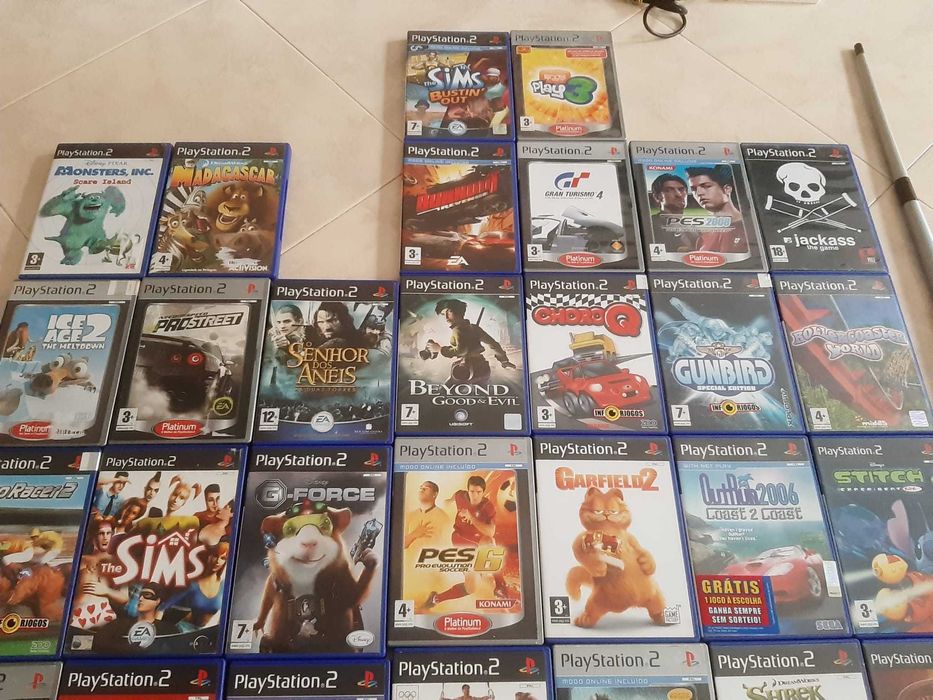 Jogos PS2 - A partir de 5 euros cada