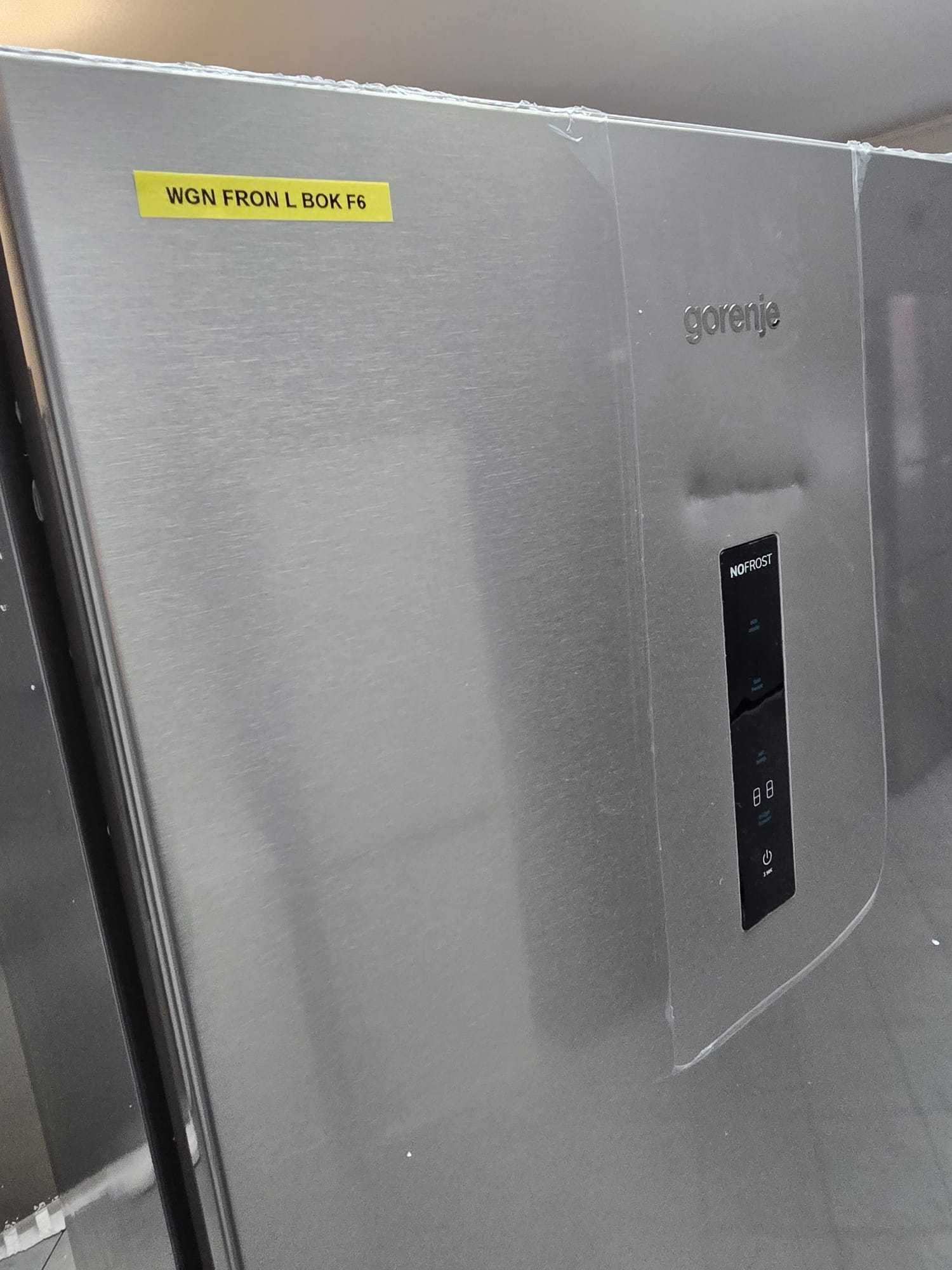 OUTLET lodówka Gorenje NoFrost NRK619CA2XL4 gwar 2 lata F6