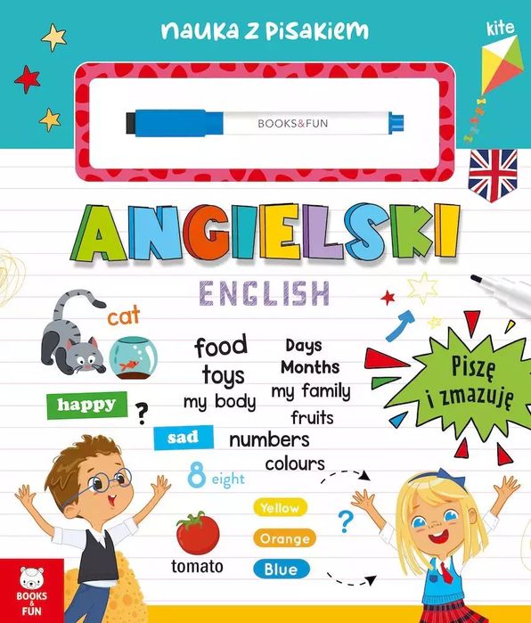 Angielski. Nauka z pisakiem. Junior.pl