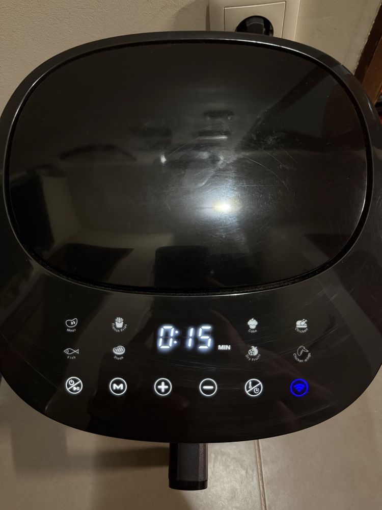 Fritadeira Smart Air Fryer Nedis 7,2L