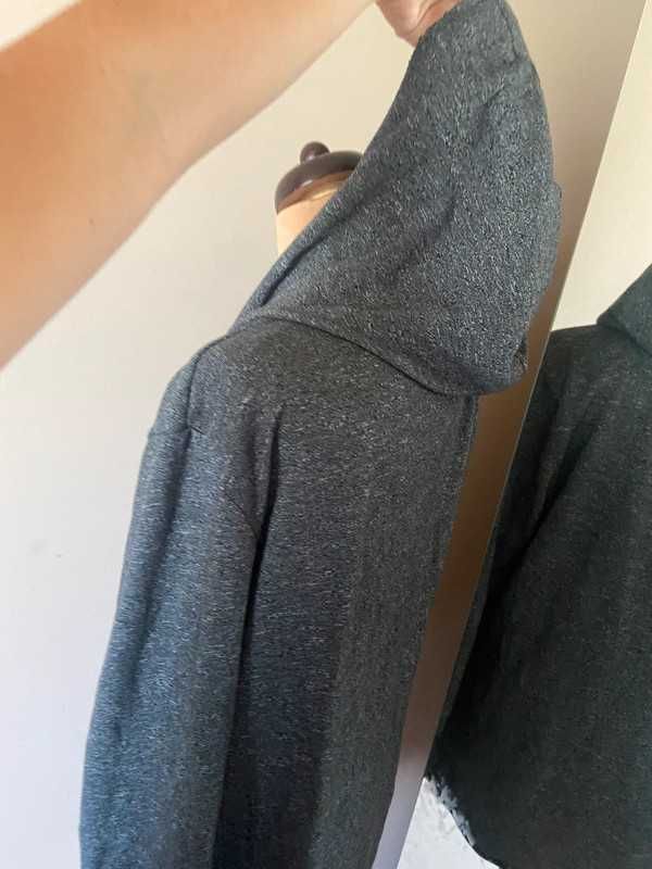 54 52 xxxl +size narzutka reserved oversize dres szary kurtka