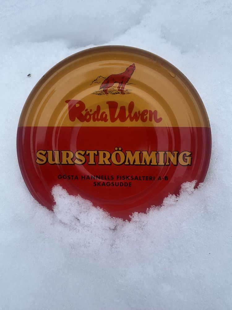 Сюрстромінг 2027 р Рода ульвен 400 грам Surstromming