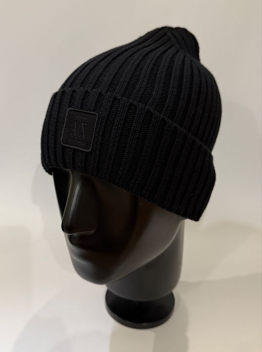 Шапка AX armani чорна