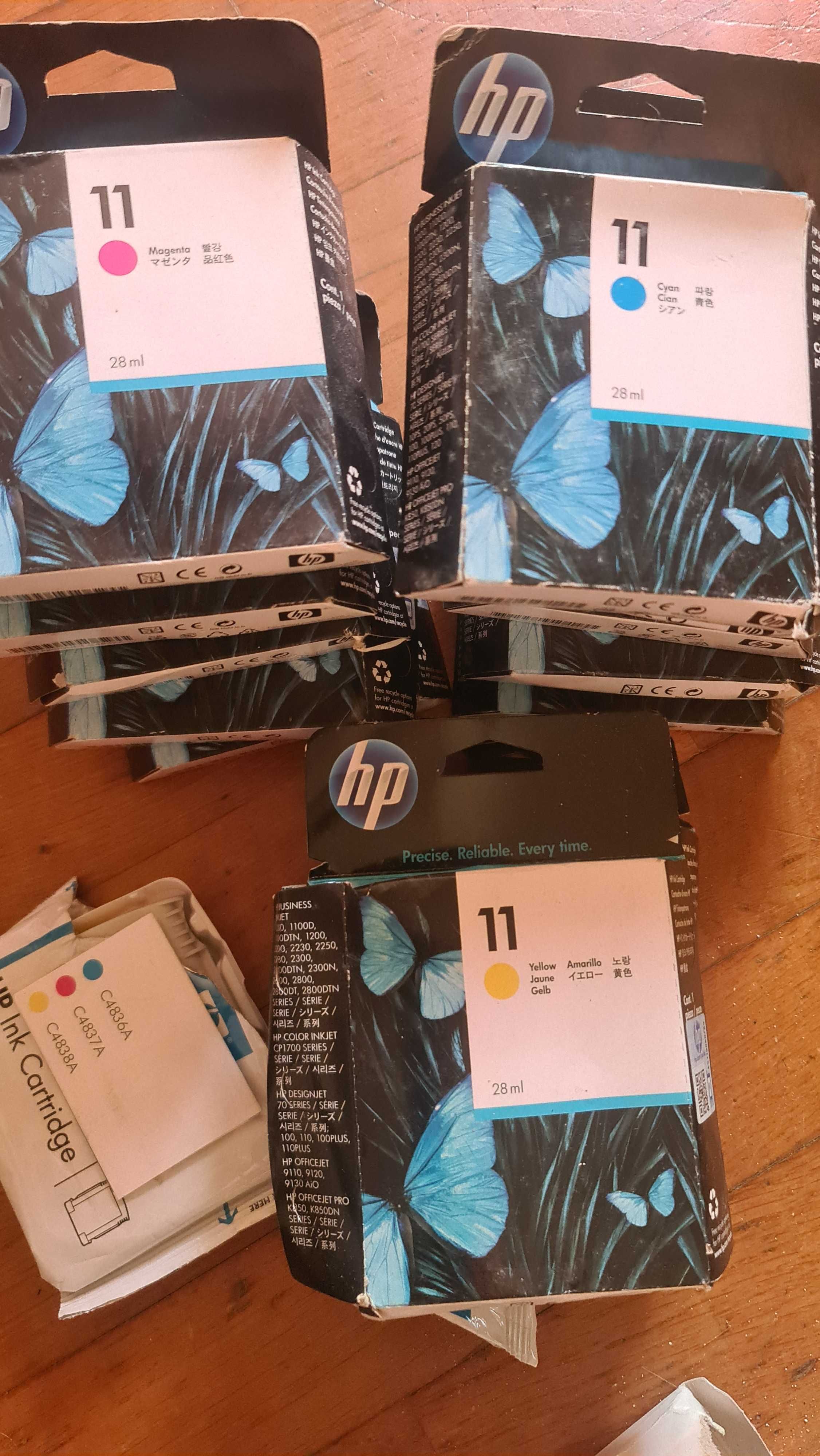 Tinteiros HP originais novos com selo