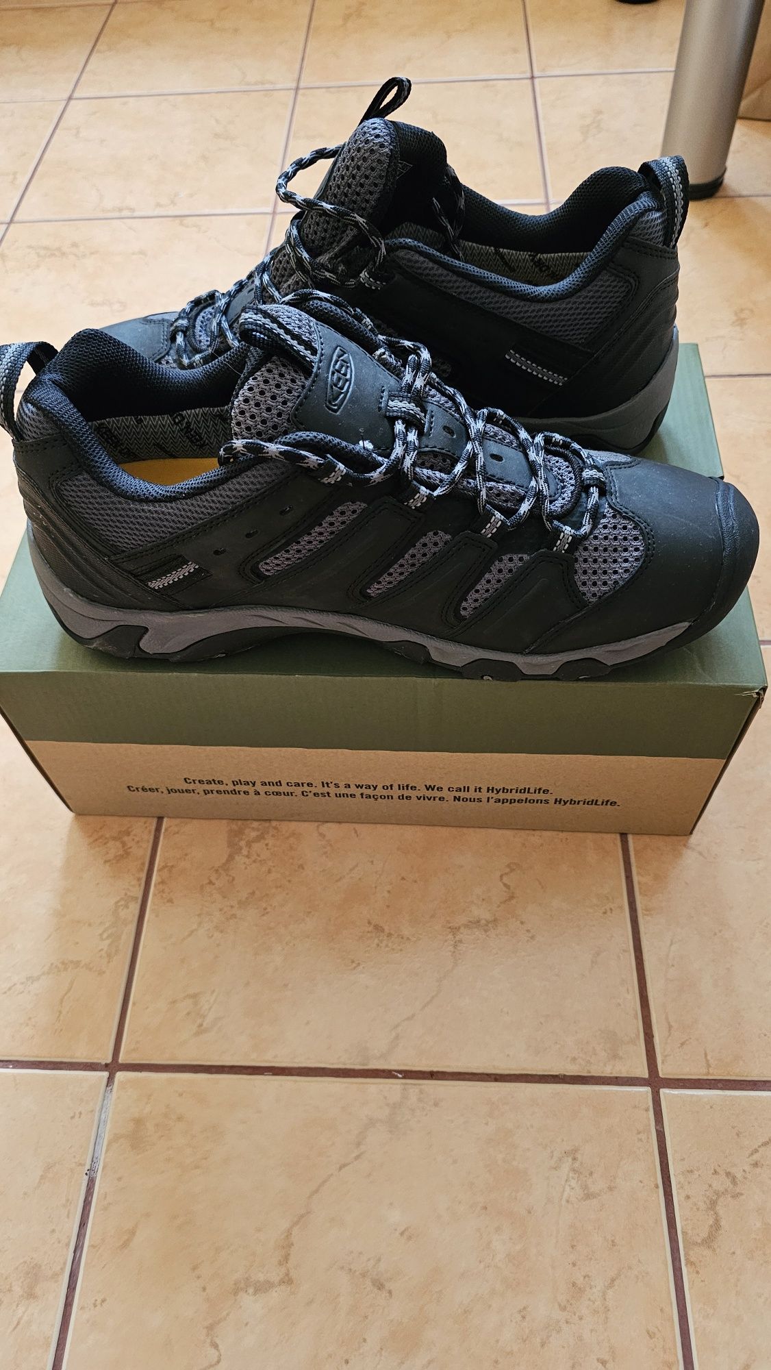 KEEN KOVEN WP Black/Drizzle 43