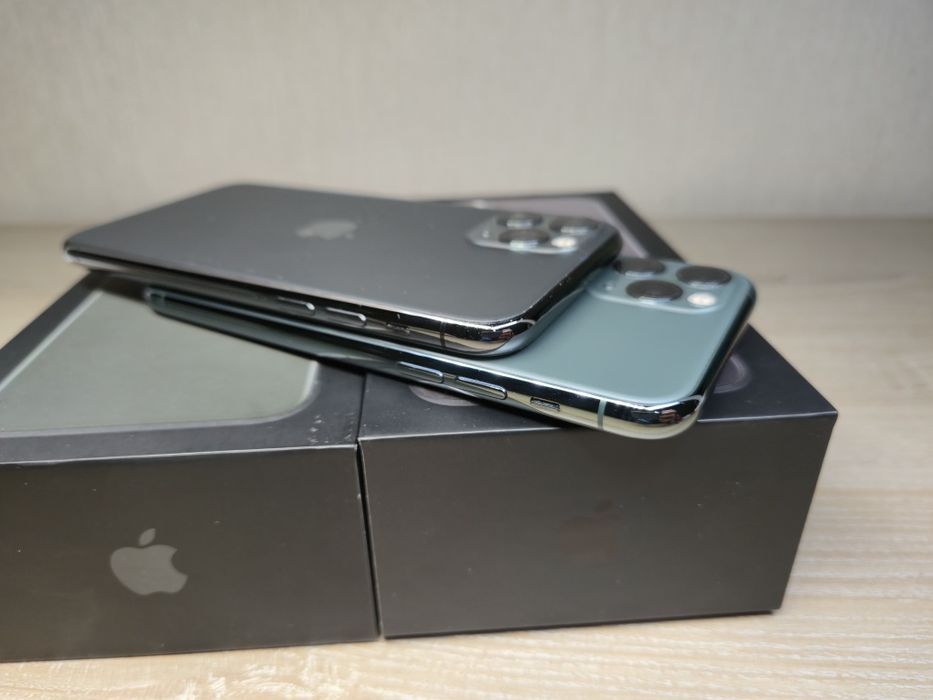 iPhone 11 pro 256 gb black/green