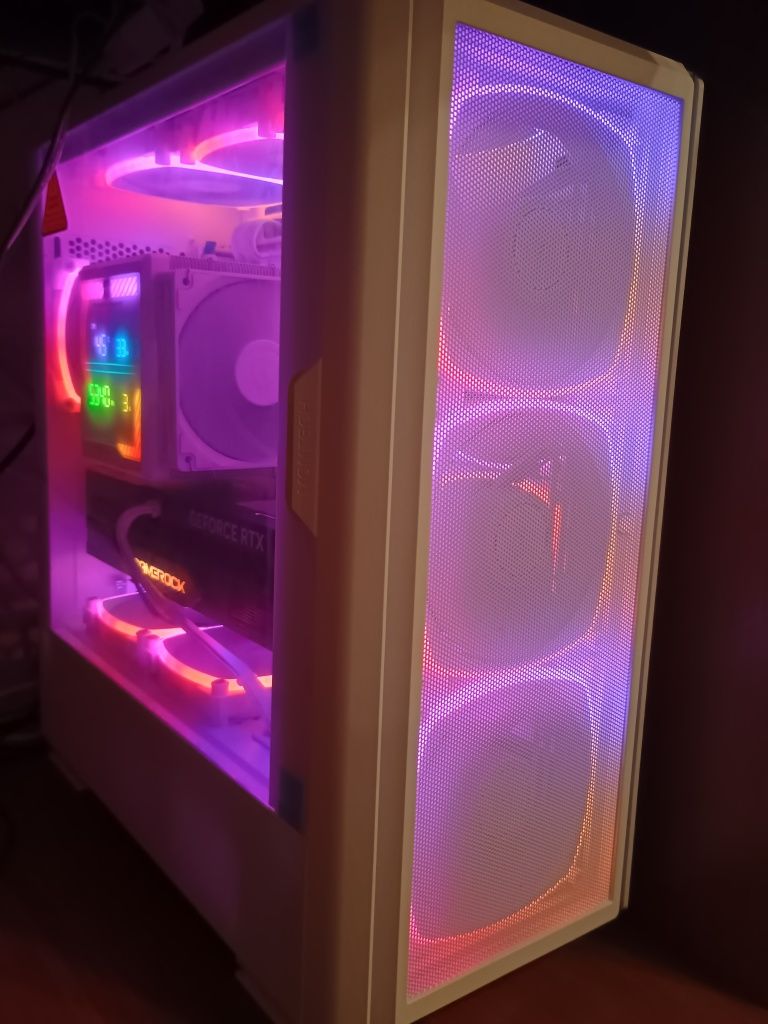 Ігровий ARGB ПК 2K-4K з RTX 5070Ti, Ryzen 7 7700, 48Gb DDR5 6400(2x24)