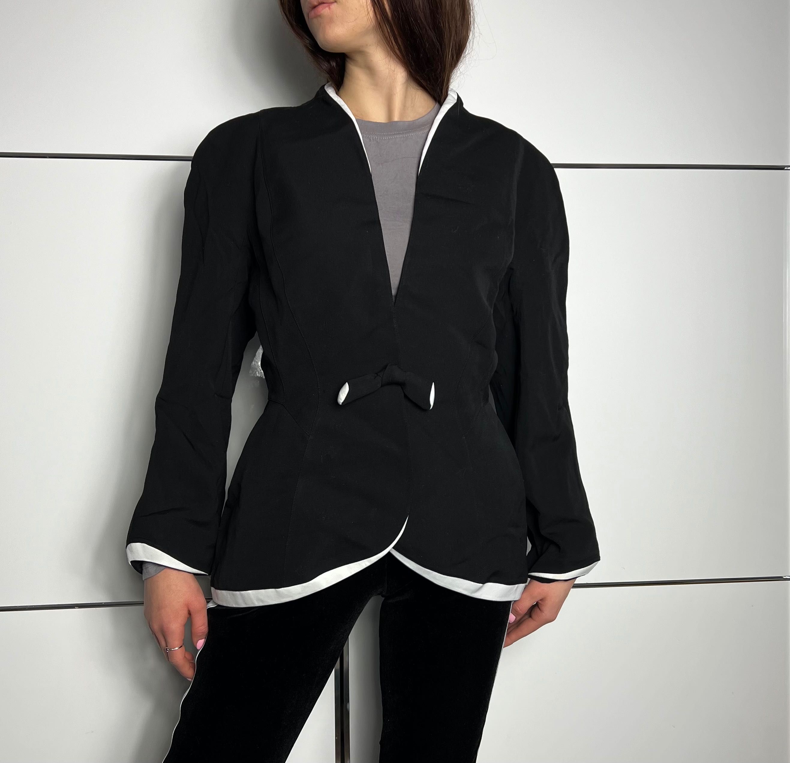 Marynarka Thierry Mugler 100% Worsted Wool Vintage 90’s Taliowana