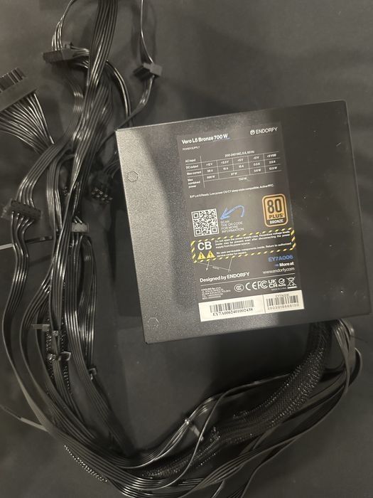 Zasilacz Endorfy Vero L5 600W 80 PLUS Bronze