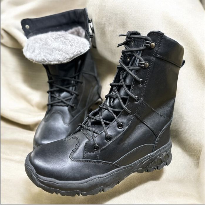 Берці зимові/демі хутро штучне натуральне Gore-Tex 40-46