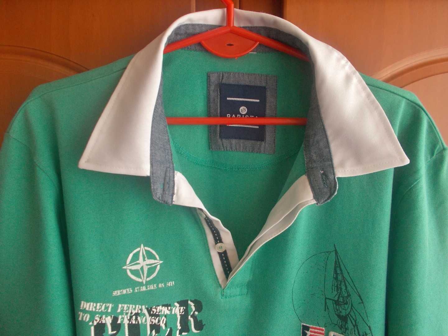Koszulka męska polo żeglarska 50 Babista