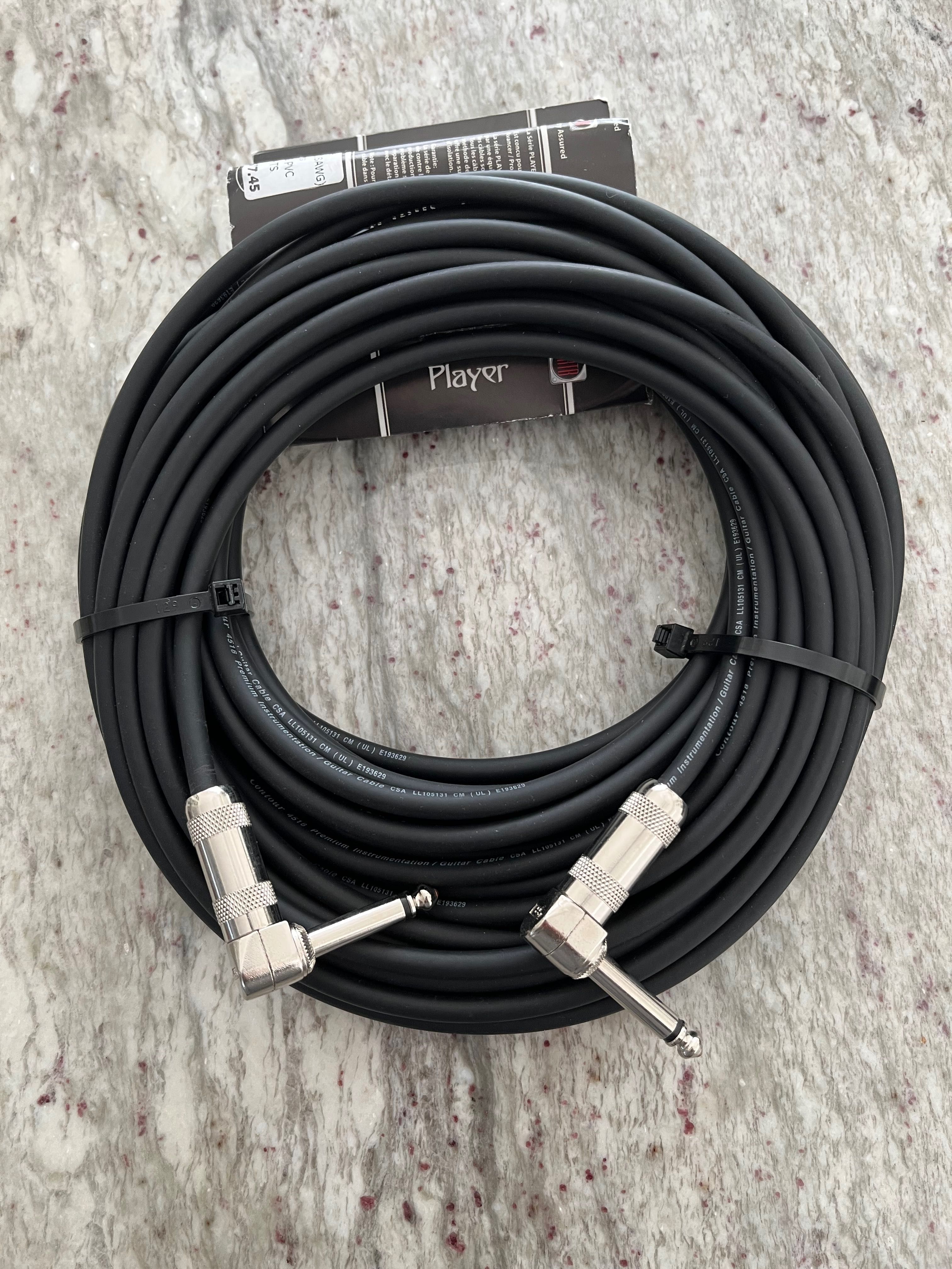 Player Series Profesionalny Kabel do Gitary 15 m Made In Canada