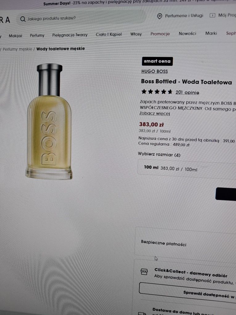 Hugo Boss 100 ml - Classic