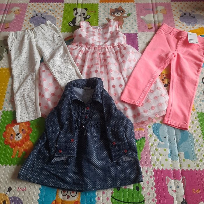 Лот одягу на дівчинку 92-98р