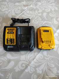 Carregador e bateria Dewalt 18V 5AH