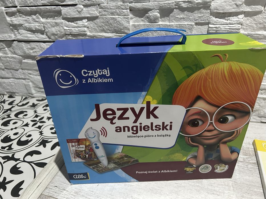 Czytaj z albikiem język angielski zestaw pióro + ksiazki
