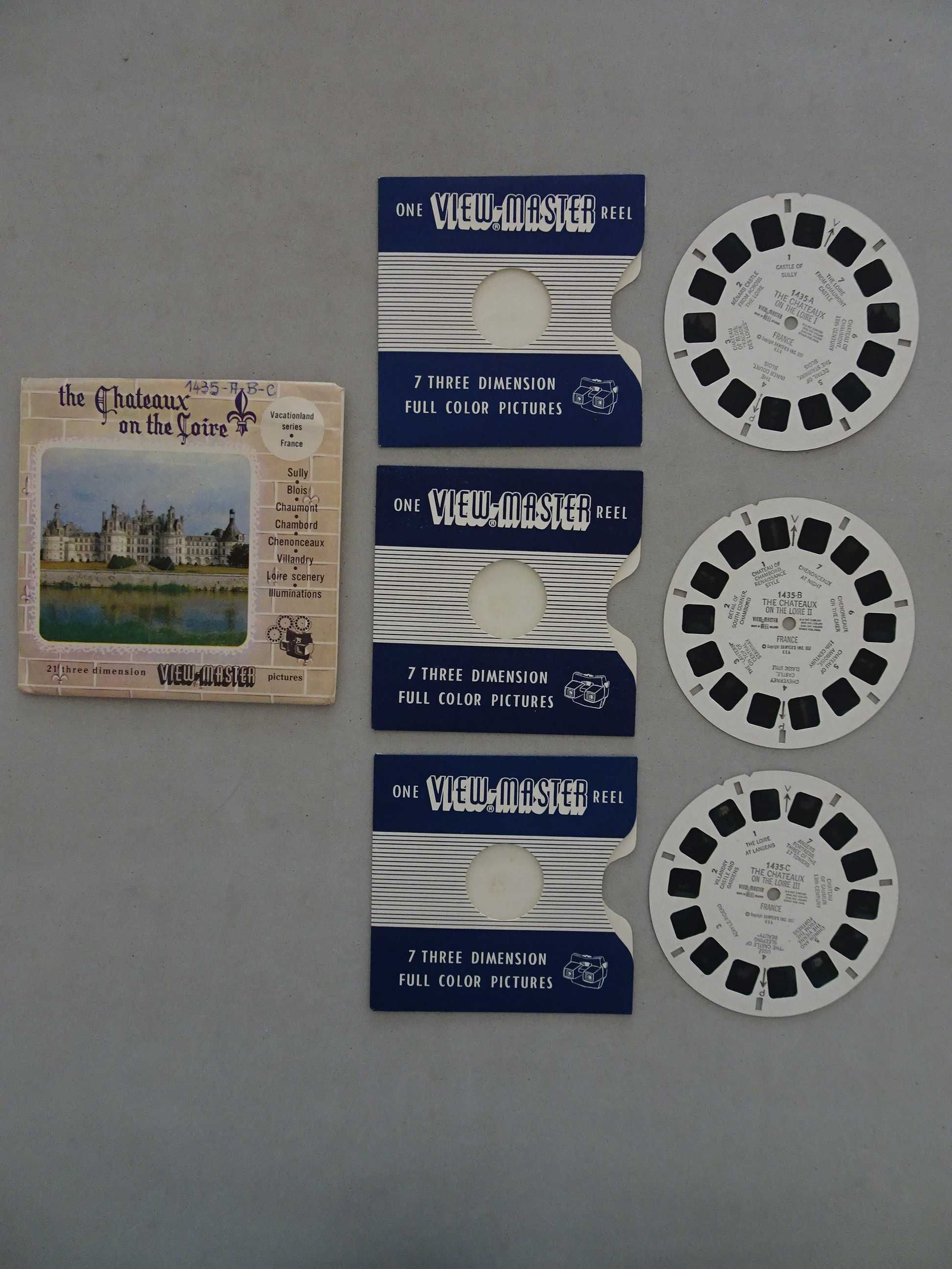 View Master The Chateaux on the Loire