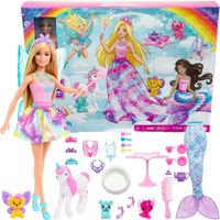 Адвент-календарь Барби Дримтопия 2023 Barbie Dreamtopia calendar
