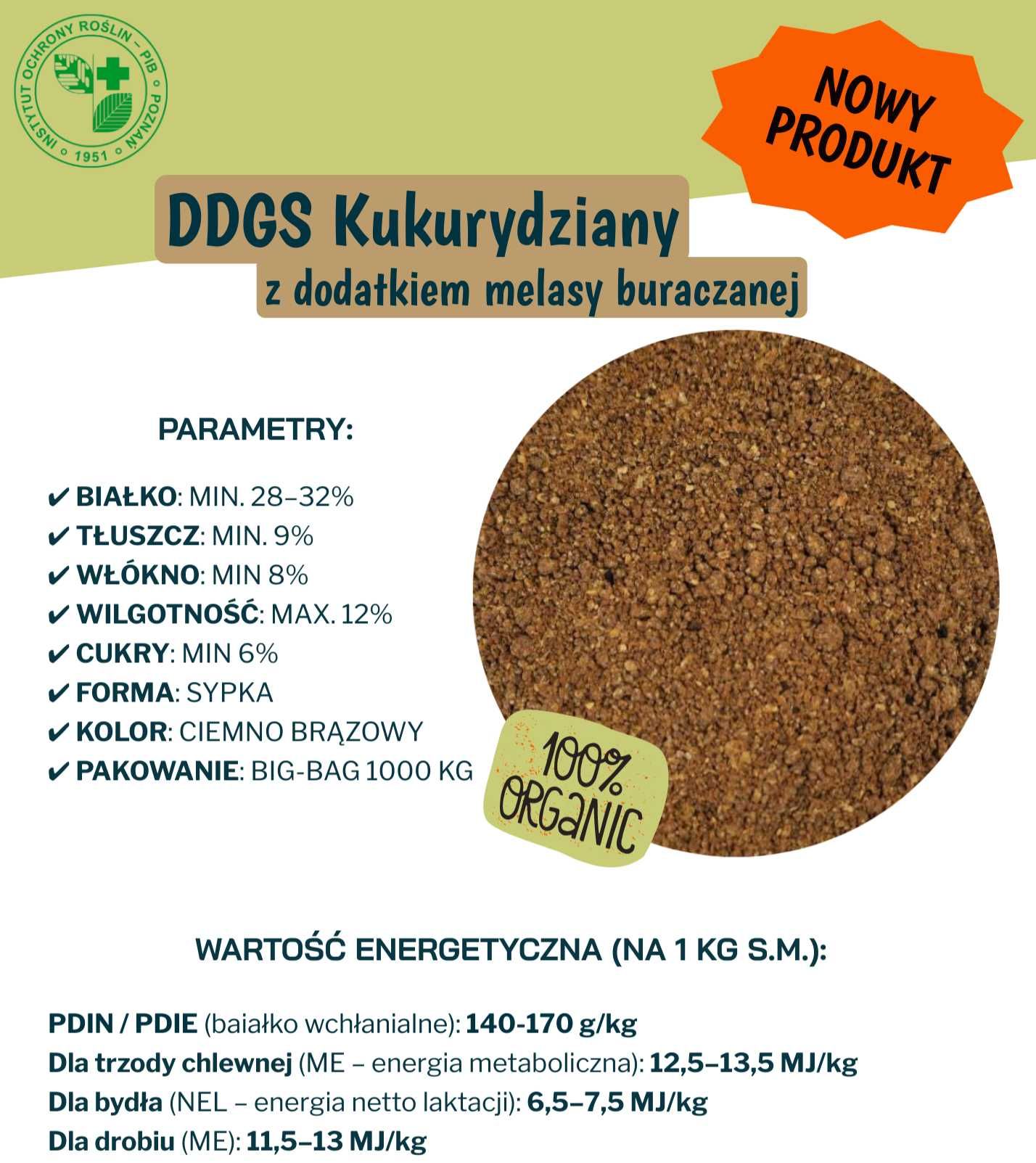 Wysokoenergetyczna pasza - DDGS| Młóto browarniane| Makuch sojowy