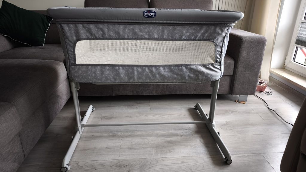 Chicco Next2Me Dream silver Łóżeczko Dostawka