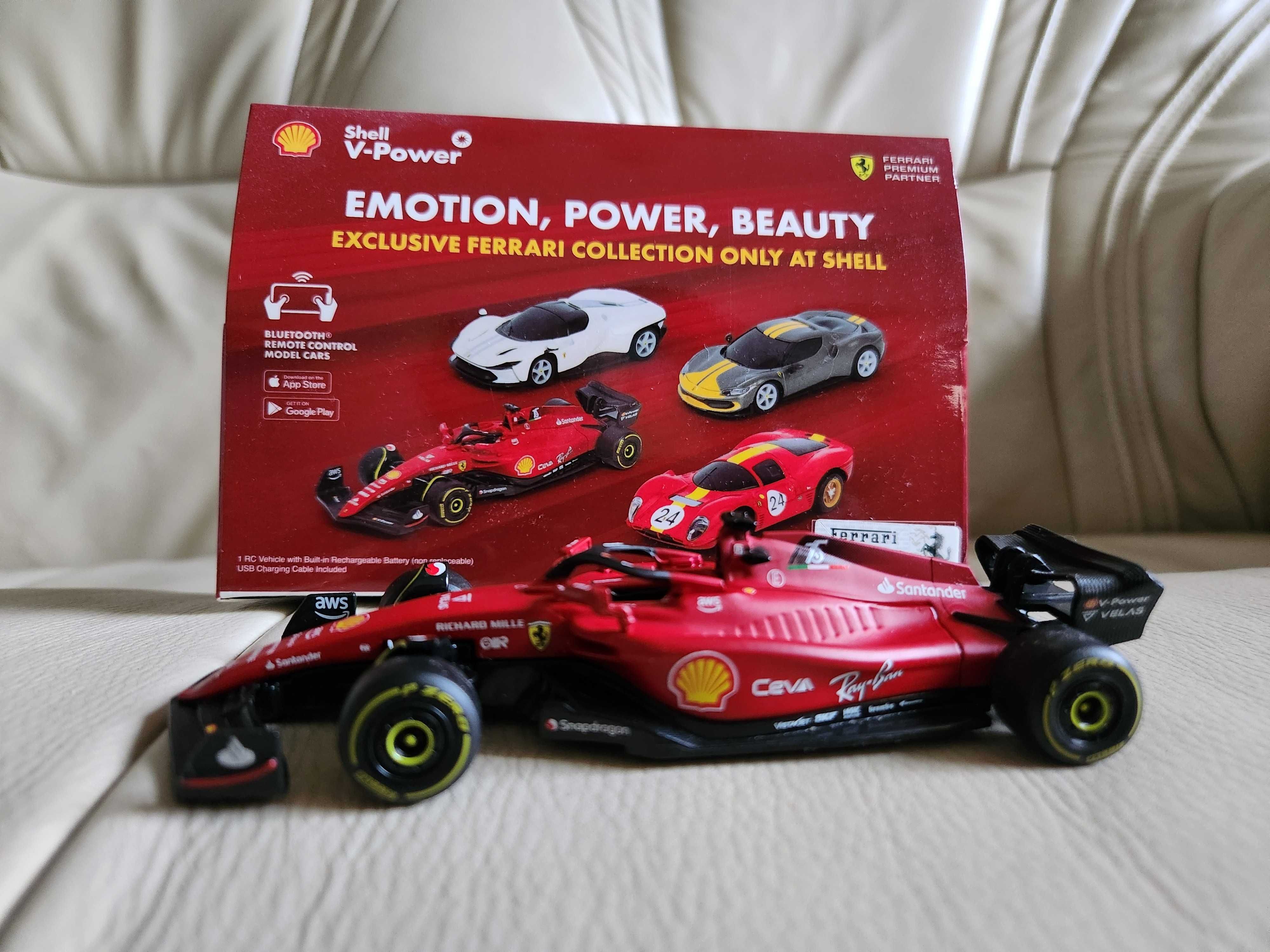 Zdalnie sterowany Bluetooth model samochodu FERRARI F1-75.