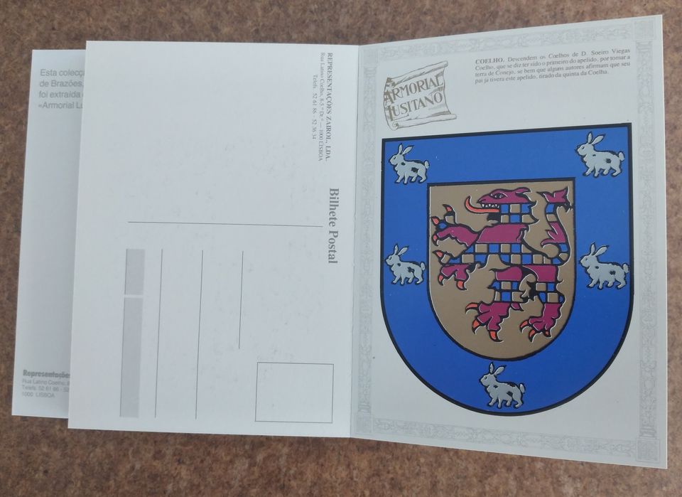 Nobreza de Portugal e Brasil e Armorial Lusitano - 4 livros novos  90€