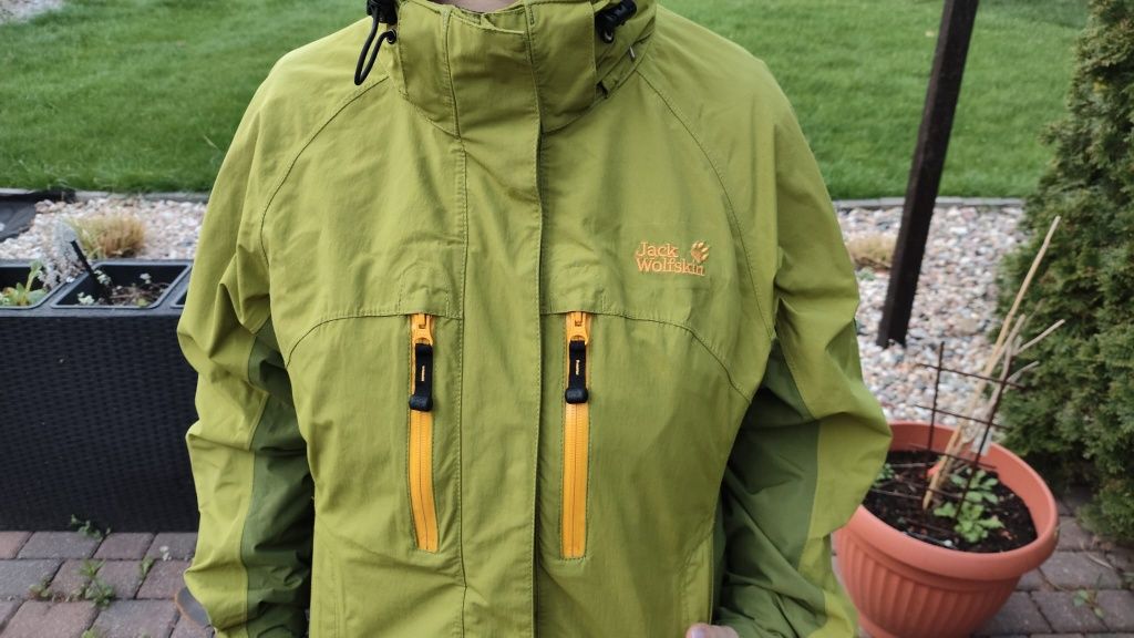 Kurtka trekkingowa Jack Wolfskin membrana Texapore przejściowa wiosenn